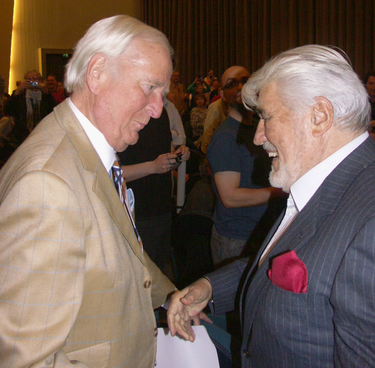 Martin Bttcher und Mario Adorf