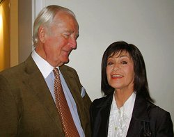 Martin Böttcher und Marie Versini in Lugano