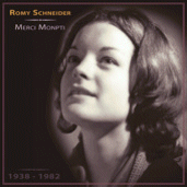 Romy Schneider bei der Aufnahme zu Merci Monpti