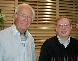 Martin B&ouml;ttcher and webmaster Wilfried Wittkowsky